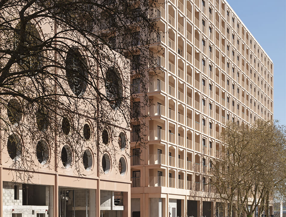 Bâtiment mixte Îlot Belcier, résidences et installations sportives