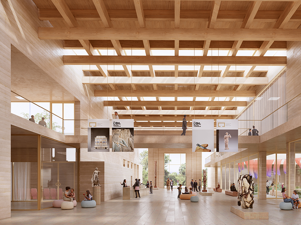 Une collection de pièces d'architectures